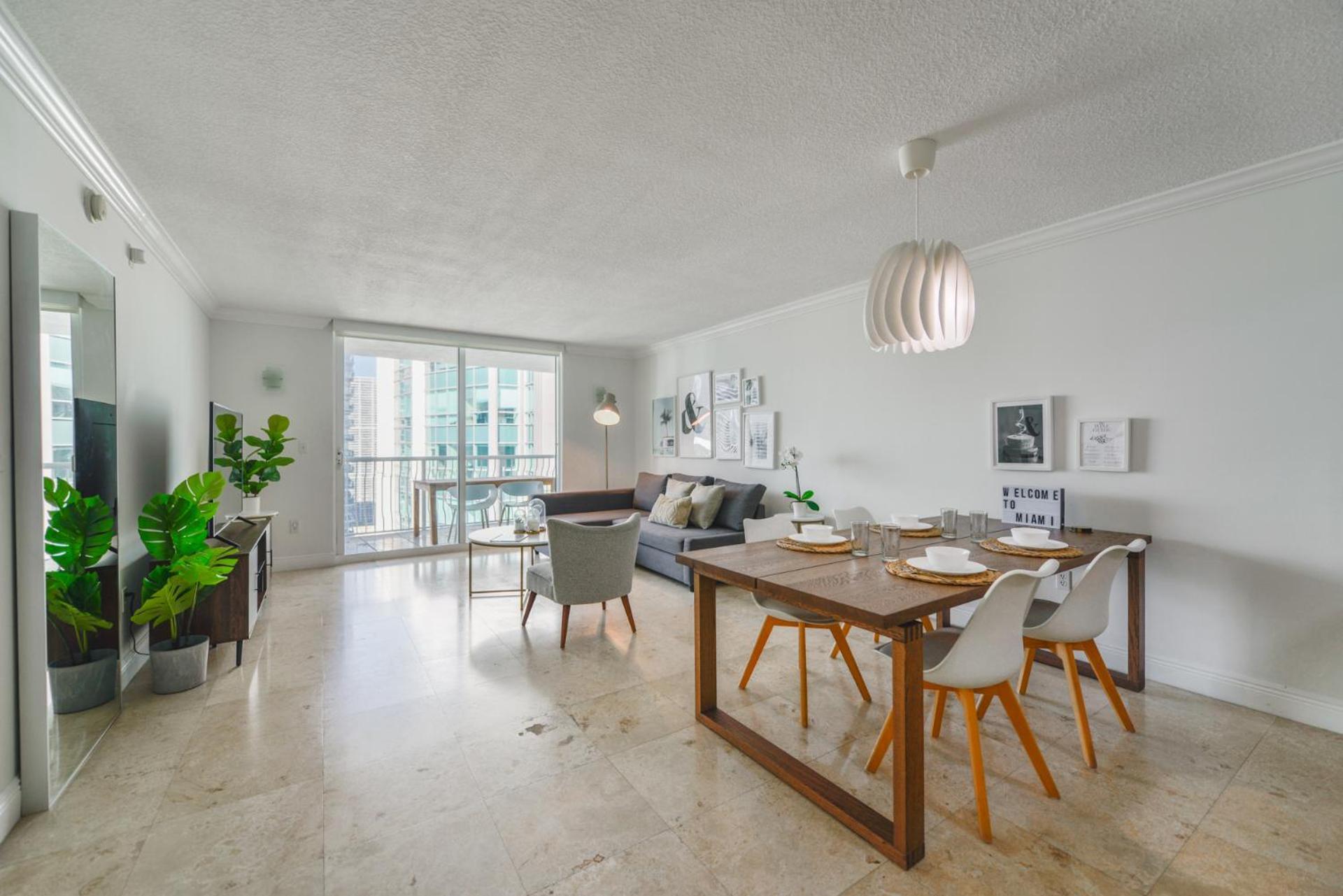 Centric Modern 40Thfloor Brickell Condo Free Parking By Palermo Home 迈阿密 外观 照片